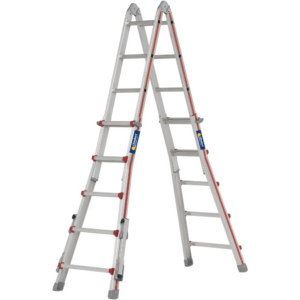 Escaleras, Máquinas de elevación y andamios